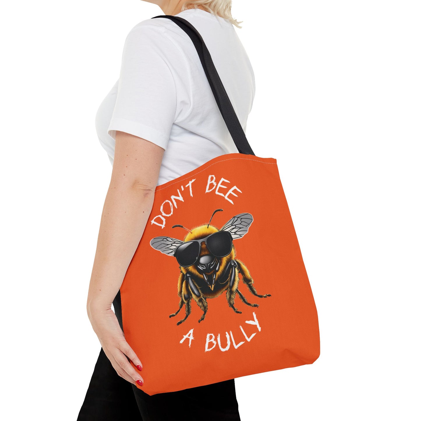 Don't bee a bully practical carry bag - orange