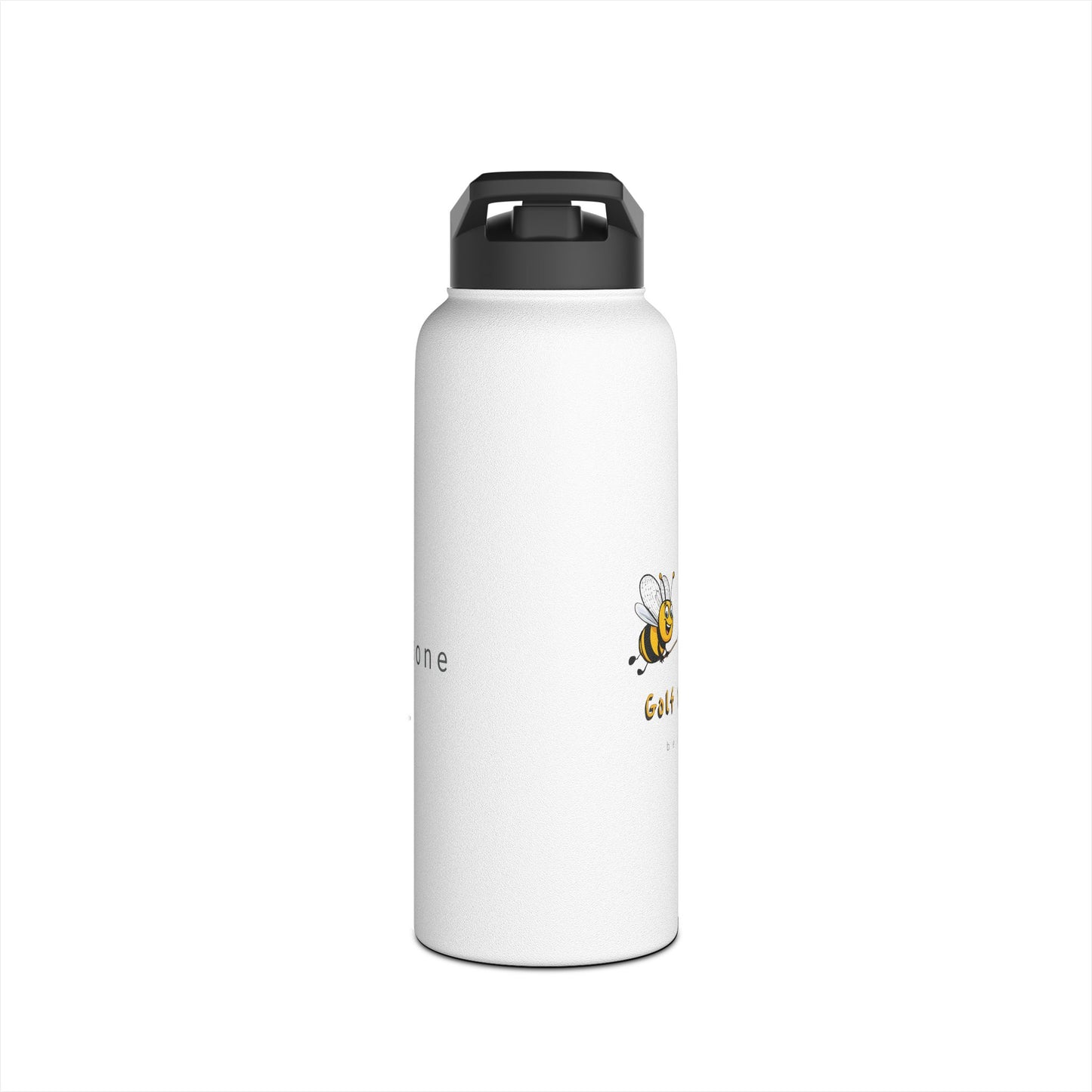 Golf is a buzz beeasone stainless steel body Water Bottle with polypropylene lid BPA free tumbler