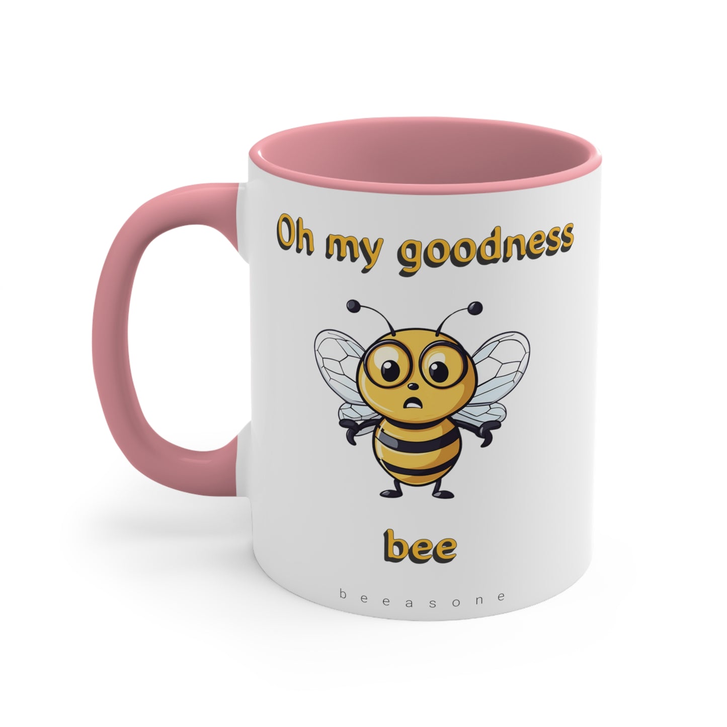 Oh My Goodness Bee beeasone coloured Coffee Mug 325ml (Standard 11oz)