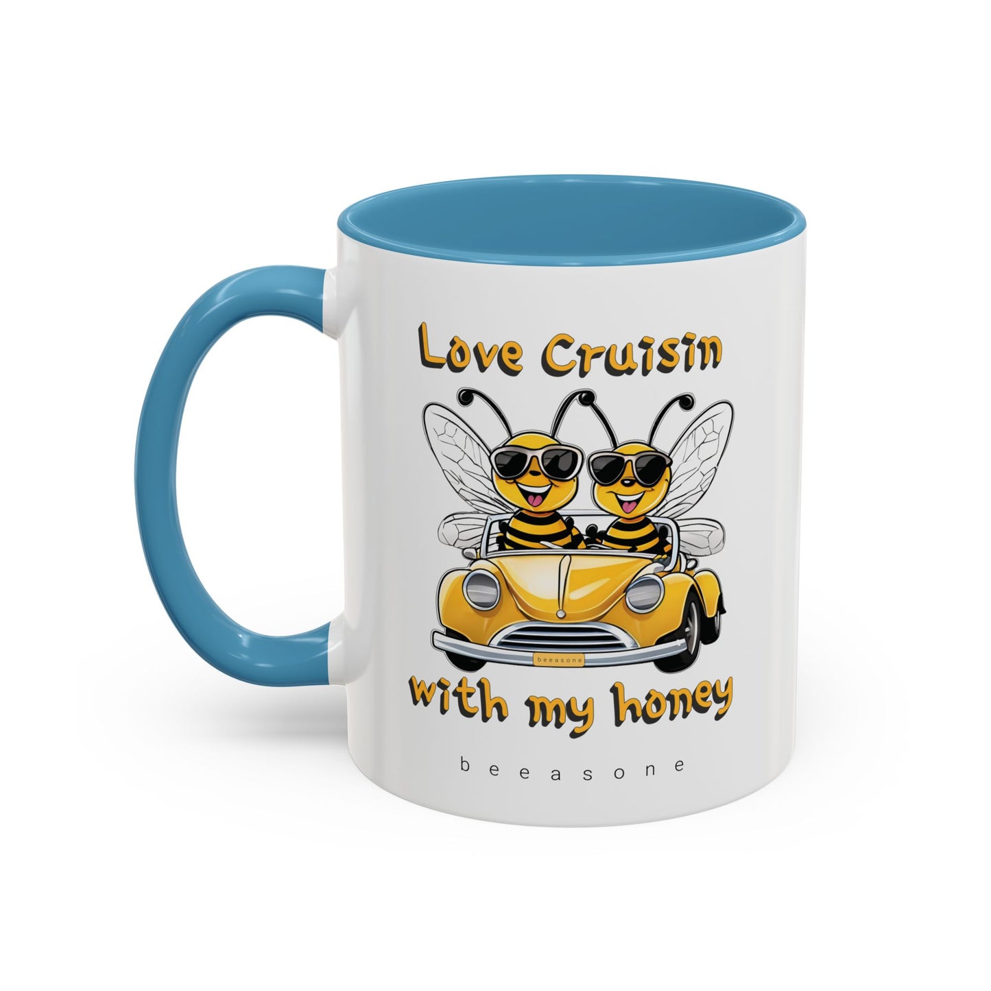 Love cruisin with my honey beeasone Hot Chocolate or Coffee Mug 11oz (325mls) or 15oz (443mls)