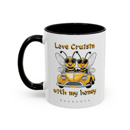 Love cruisin with my honey beeasone Hot Chocolate or Coffee Mug 11oz (325mls) or 15oz (443mls)