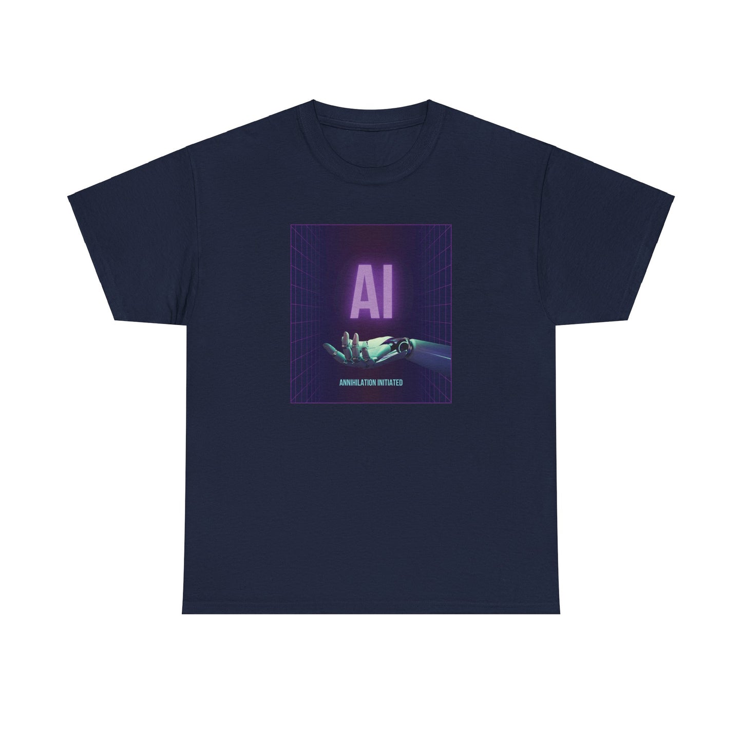 AI - Annihilation Initiated. Handy MF Adult Tshirt