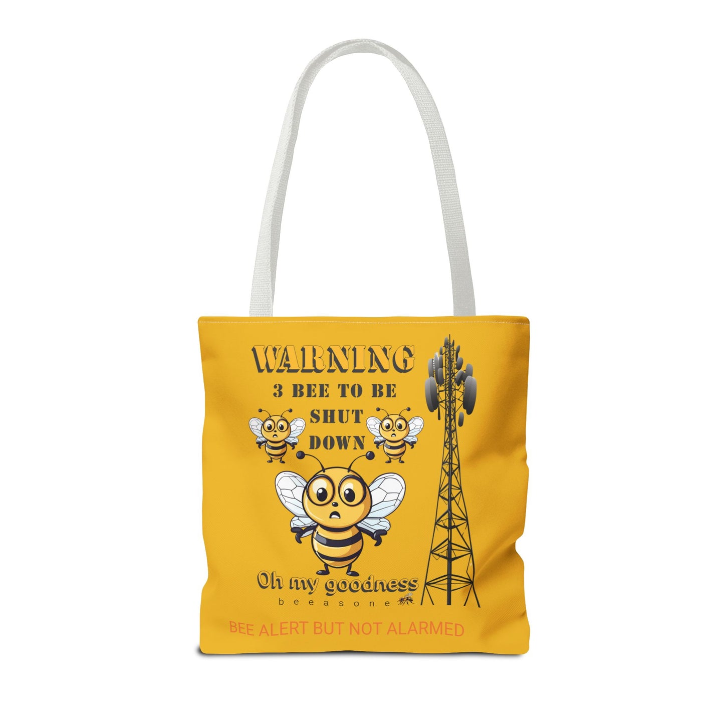 WARNING 3 Bee to be shut down beeasone stylish Tote Bag