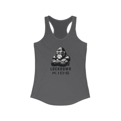 Lockdown Kids Folded Gorilla Cool Racerback Top