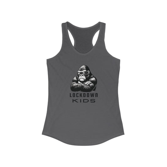 Lockdown Kids Folded Gorilla Cool Racerback Top