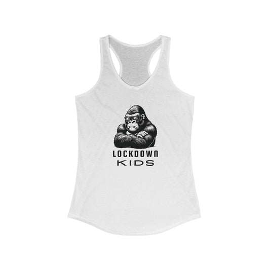 Lockdown Kids Folded Gorilla Cool Racerback Top