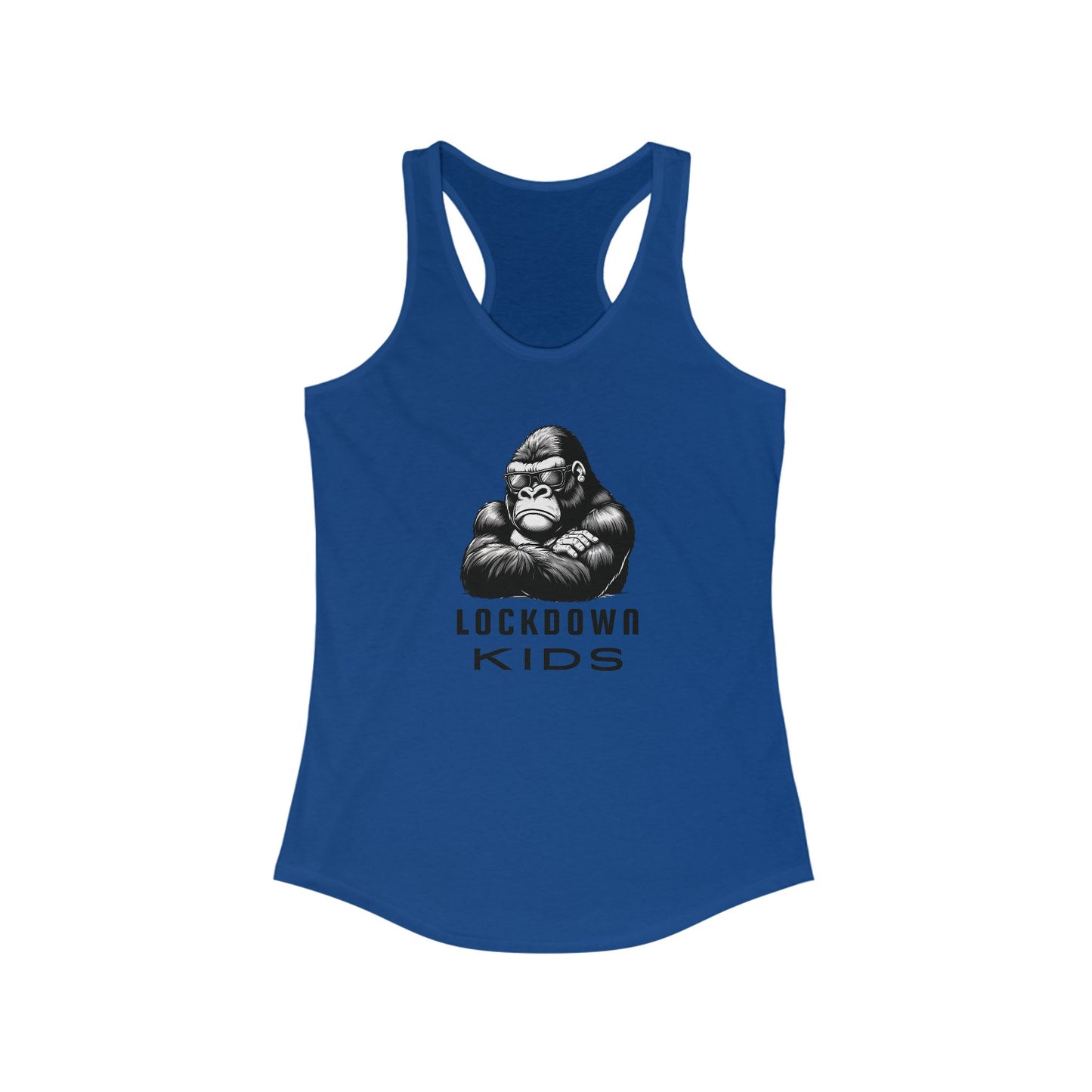 Lockdown Kids Folded Gorilla Cool Racerback Top