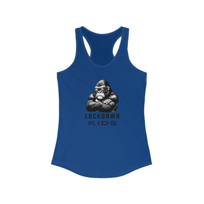 Lockdown Kids Folded Gorilla Cool Racerback Top