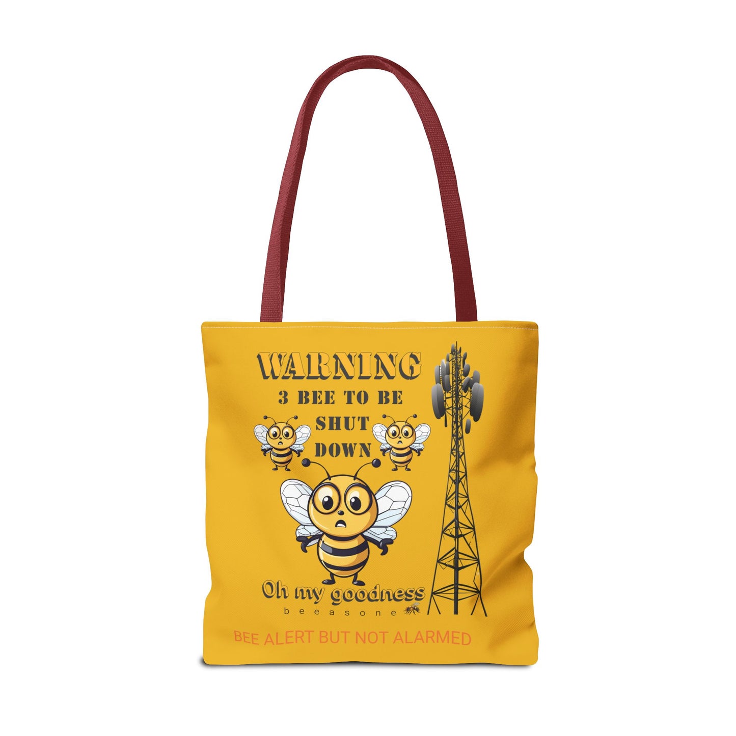 WARNING 3 Bee to be shut down beeasone stylish Tote Bag