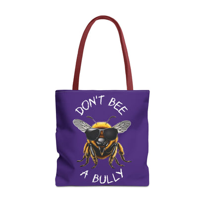 Don't bee a bully practical carry bag - purple