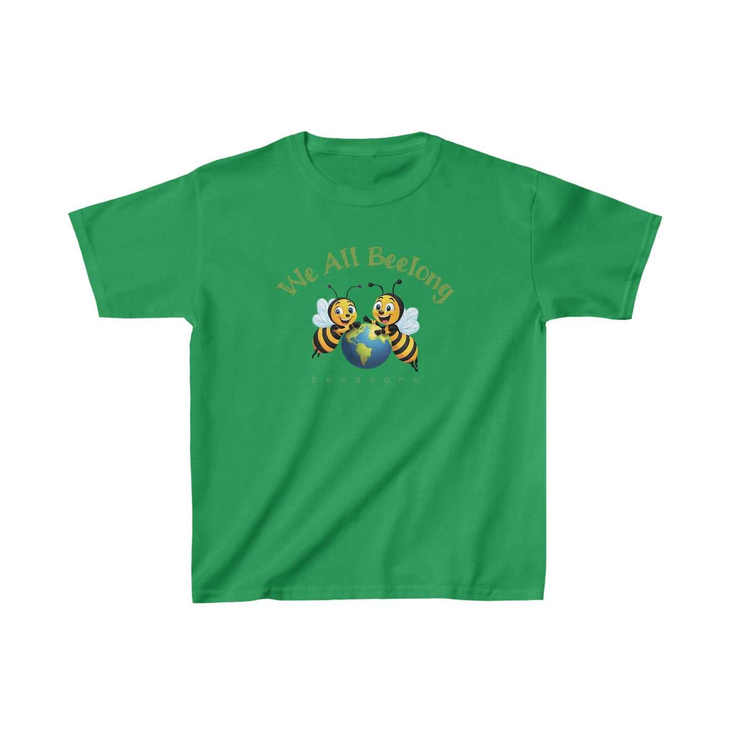 We all belong beeasone  Kids tee - Heavy Cotton™ Tee available in 6 colors and diff sizes tshirt