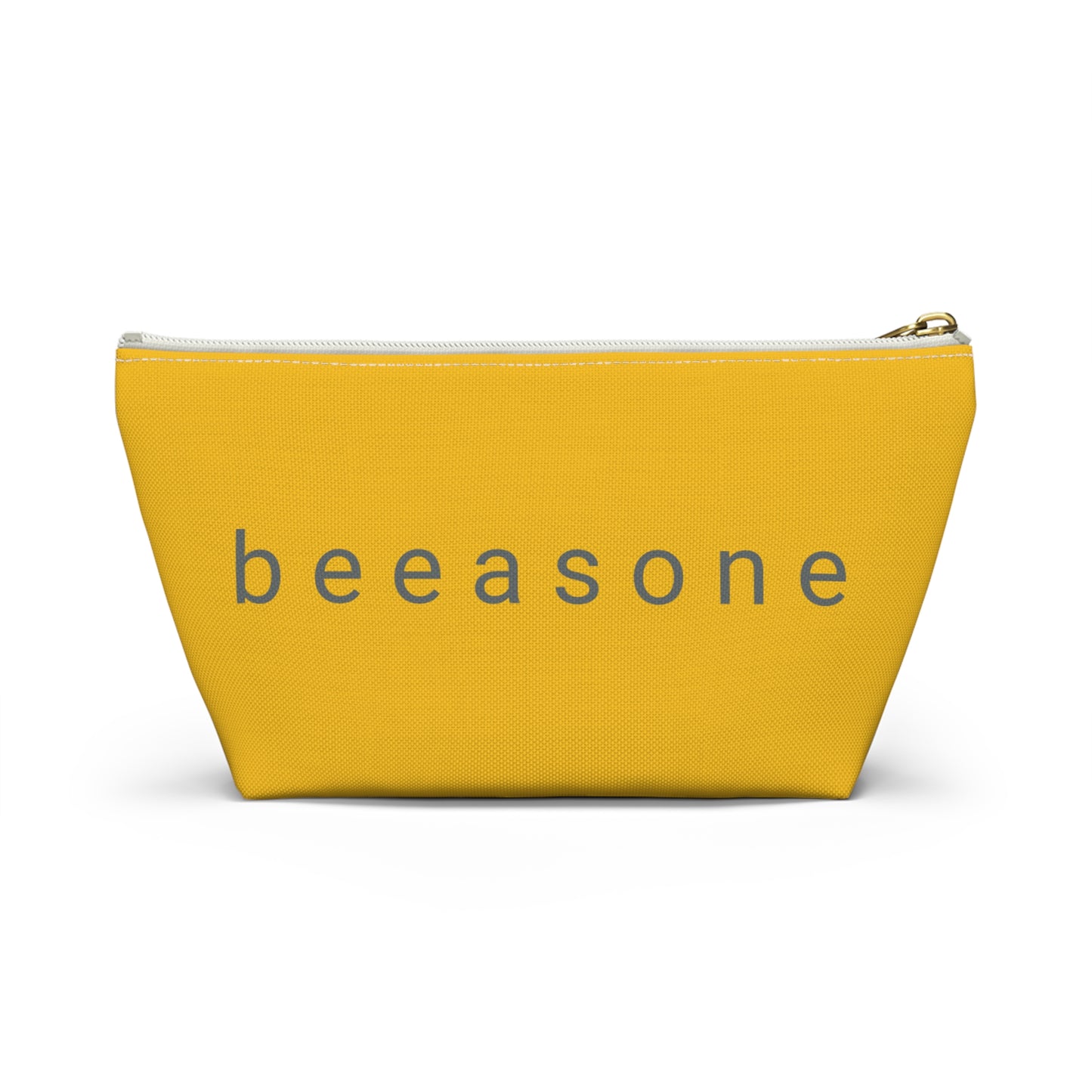 Life's happier with bees beeasone stylish cosmetics pouch