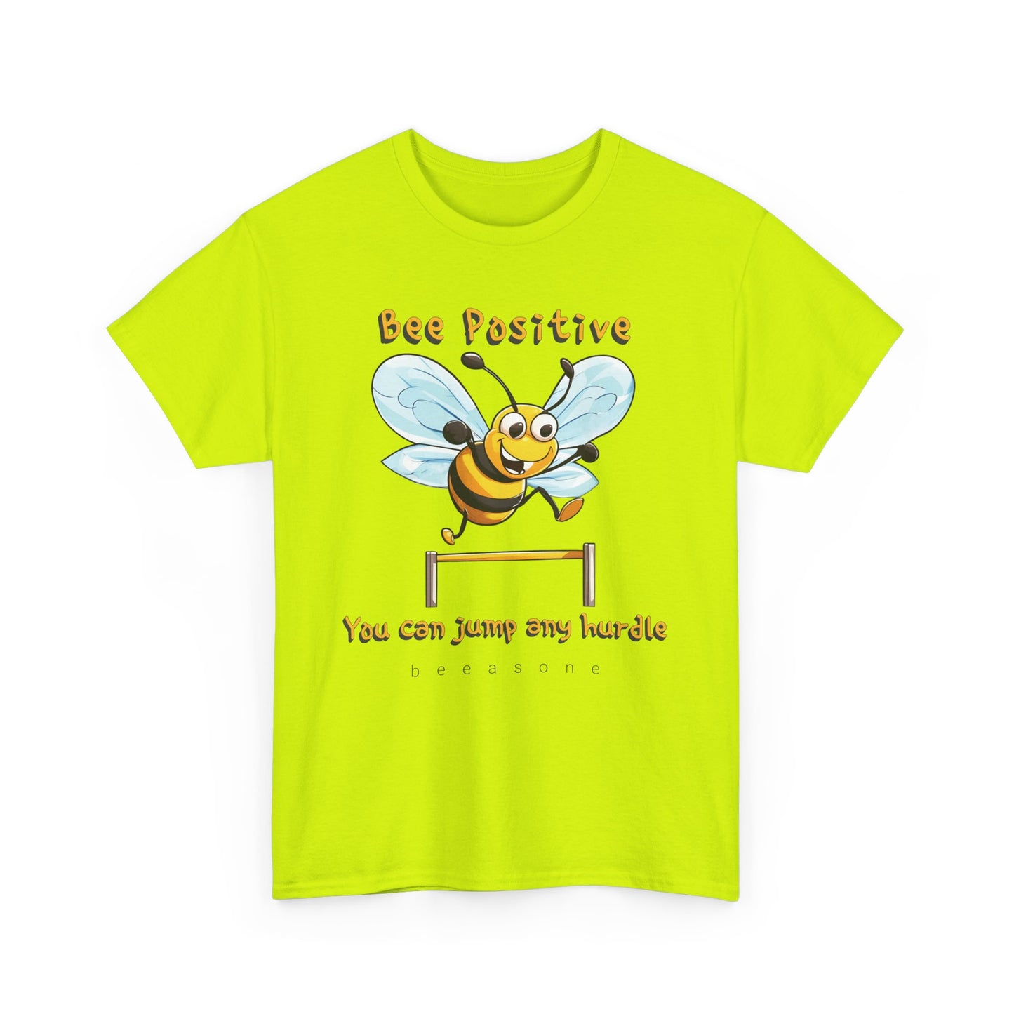 Bee Positive beeasone Unisex Heavy Cotton T available in diff colors and sizes