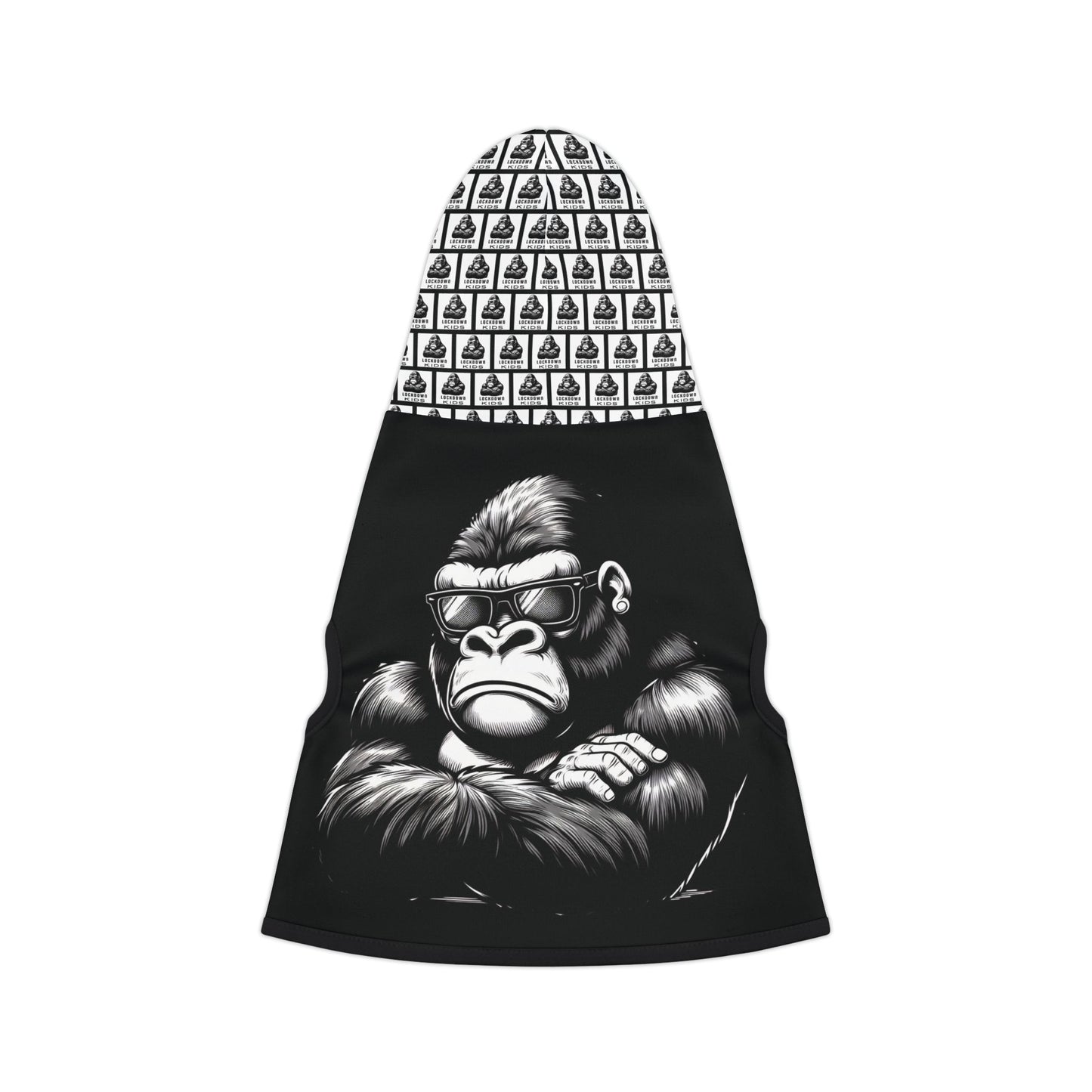 Pet Hoodie - Lockdown Kids - Folded Gorilla