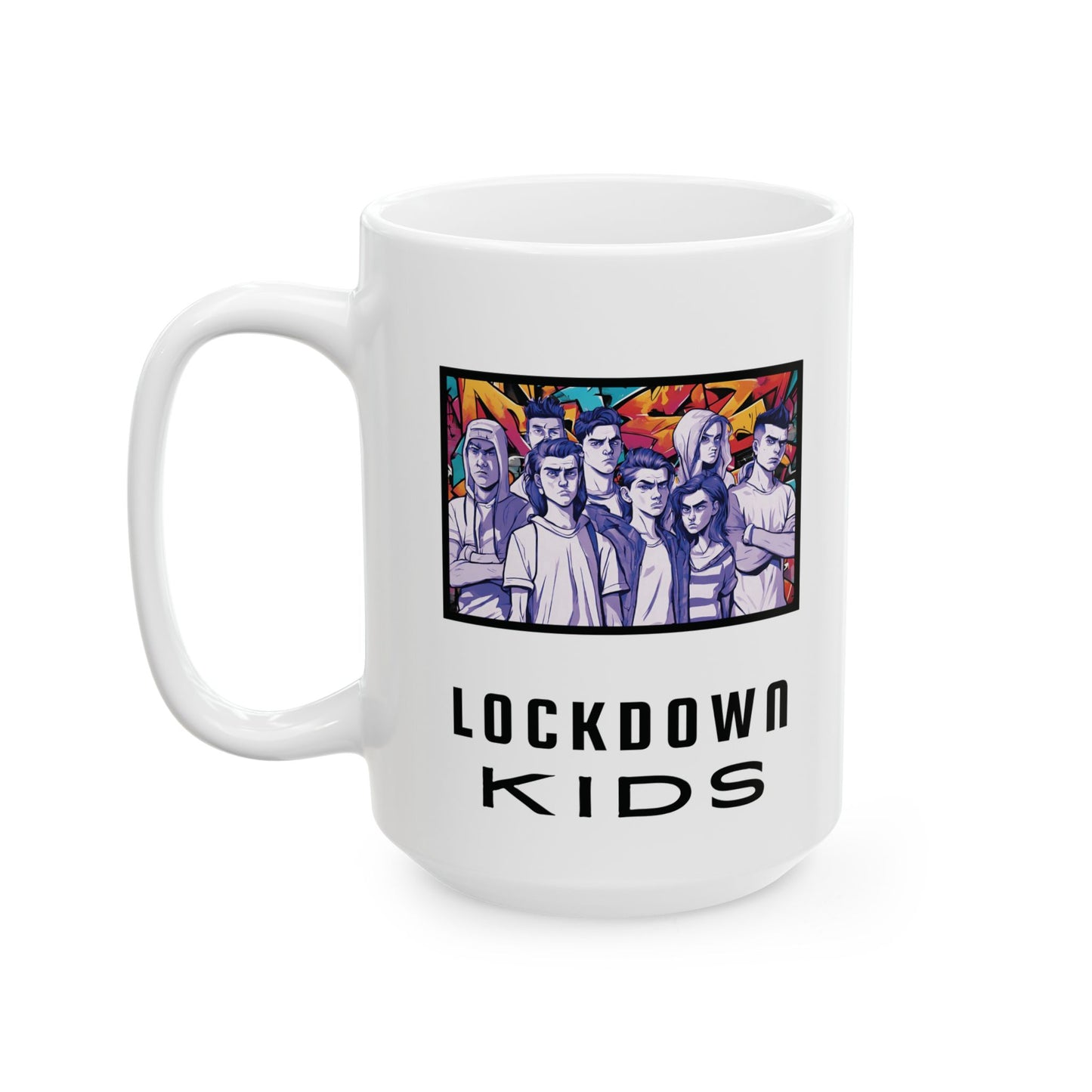 Lockdown Kids not happy after lockdowns double sided - Covid Lockdown Cup