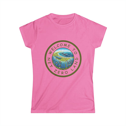 Net Zero Land - v10 - Women's Soft style Tshirt available in diff colors