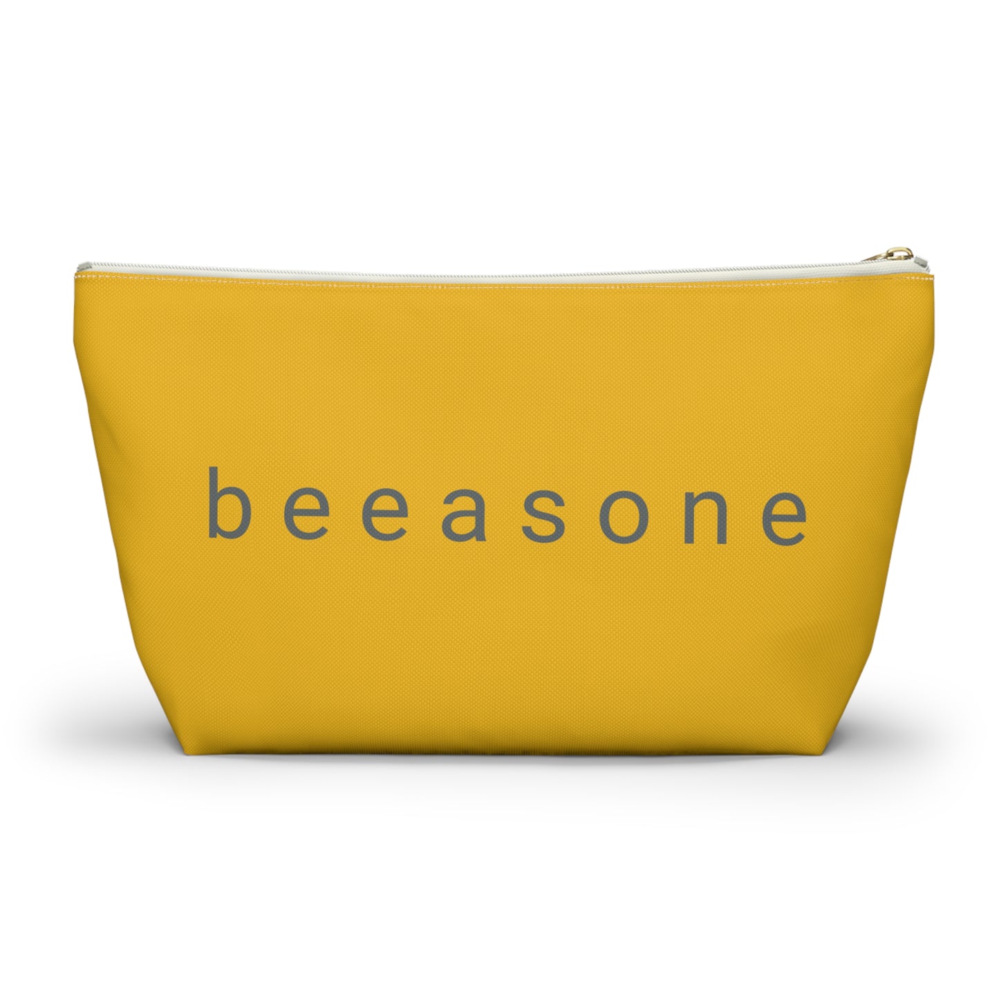 Life's happier with bees beeasone stylish cosmetics pouch