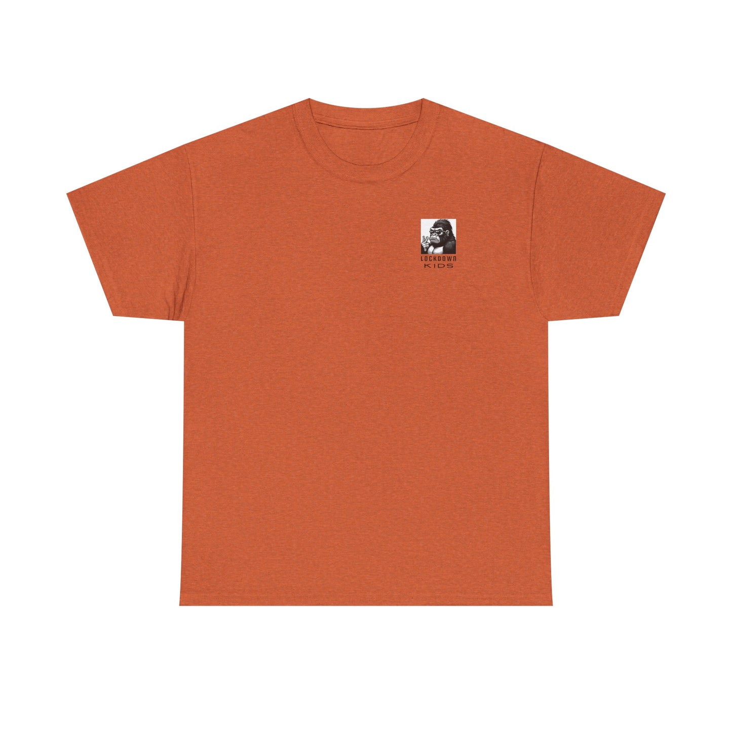 Lockdown Kids Small Gorilla - MF Heavy Cotton available in diff colors and adult sized tshirt