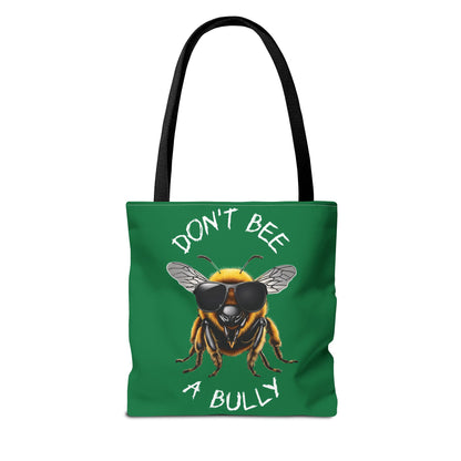 Don't bee a bully practical carry bag - green