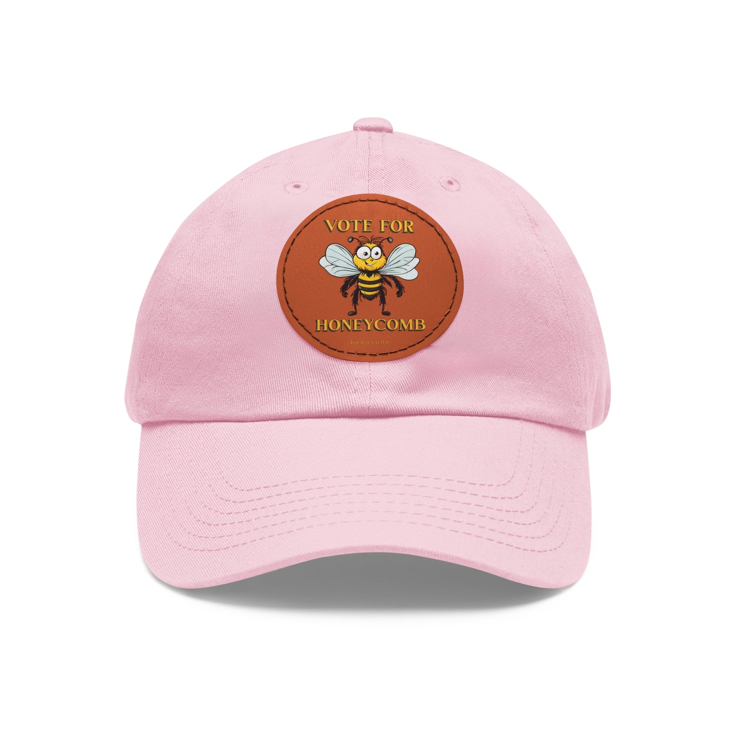 Vote for Honeycomb beeasone Hat with round leather patch