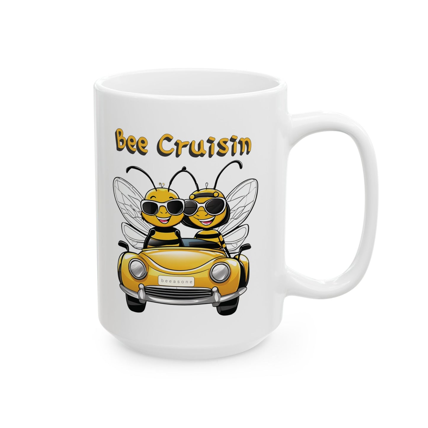 Bee Cruisin beeasone coffee mug