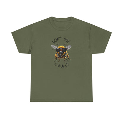 Don't bee a bully - Soft colors MF Adult Tshirt