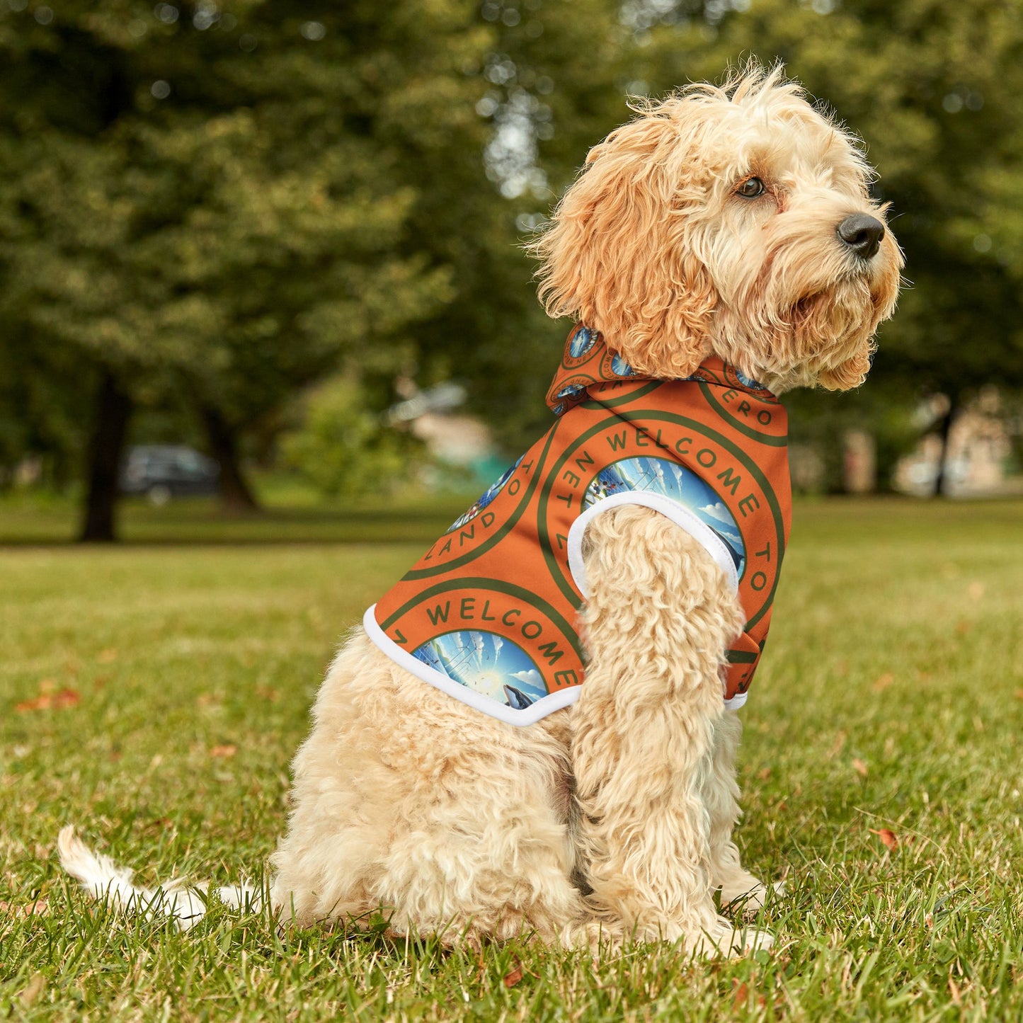 Pet Hoodie - Welcome to Net Zero Land v8