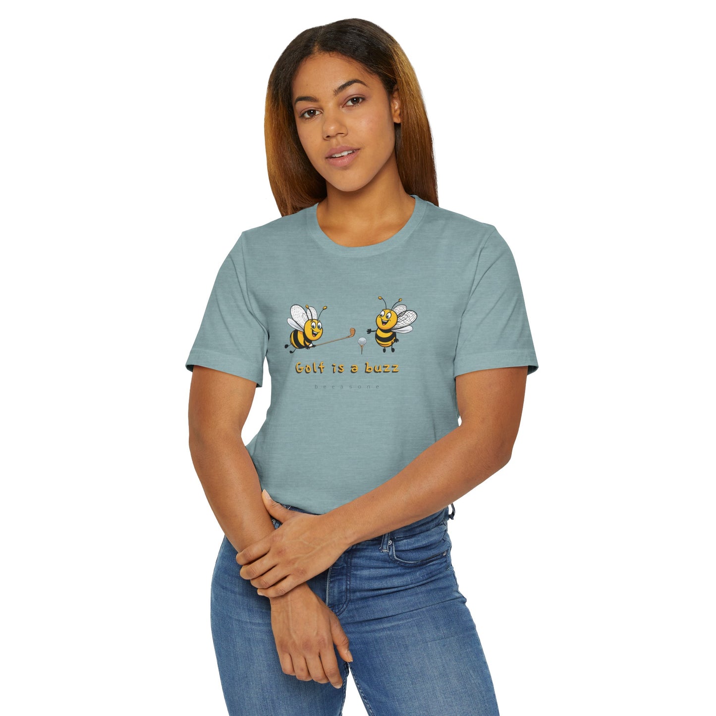 Golf is a buzz beeasone Unisex Jersey T-Shirt