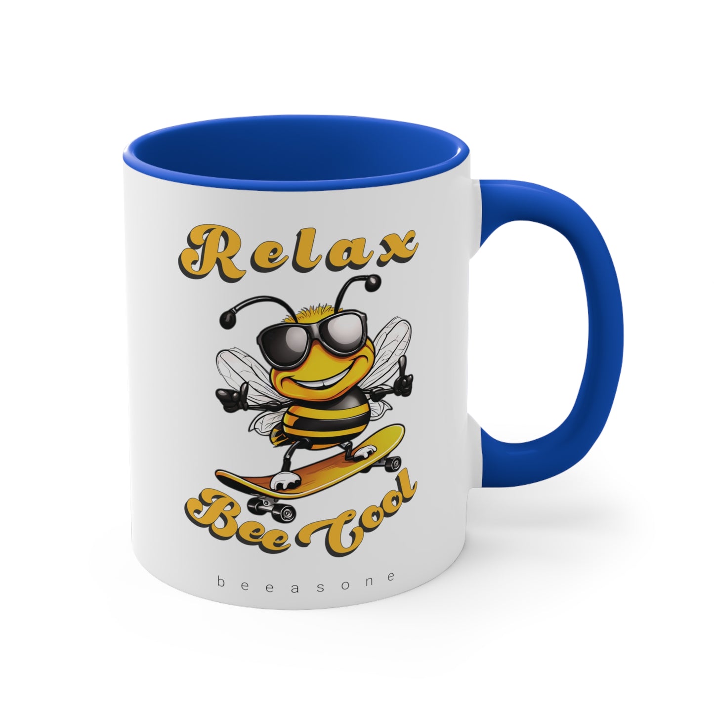 Relax with a cool beeasone coloured Coffee Mug 325ml (Standard 11oz)