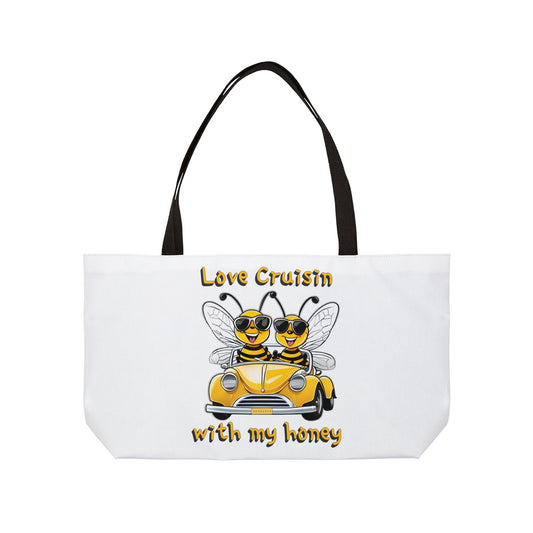 Love cruisin beeasone travel tote bag