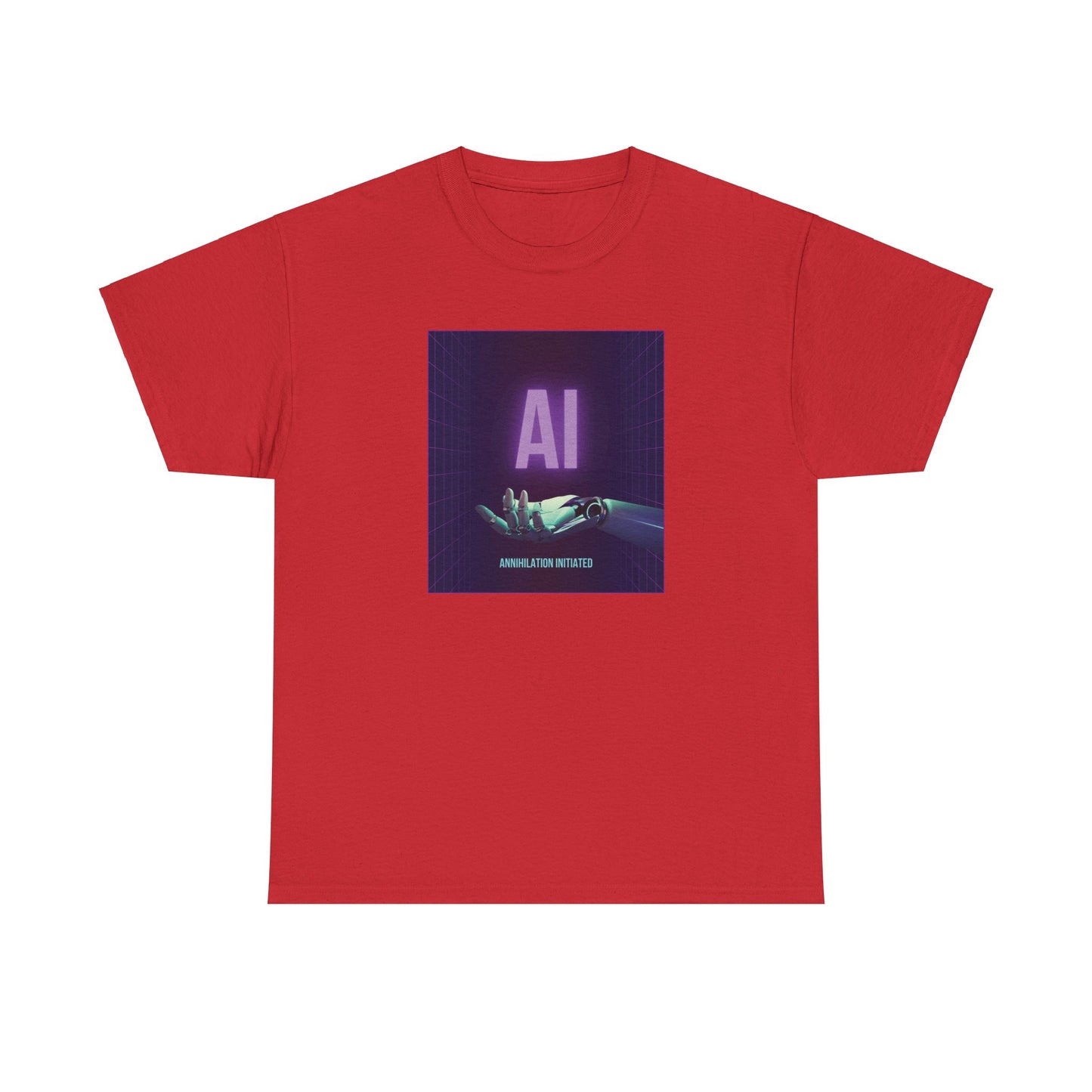 AI - Annihilation Initiated. Handy MF Adult Tshirt