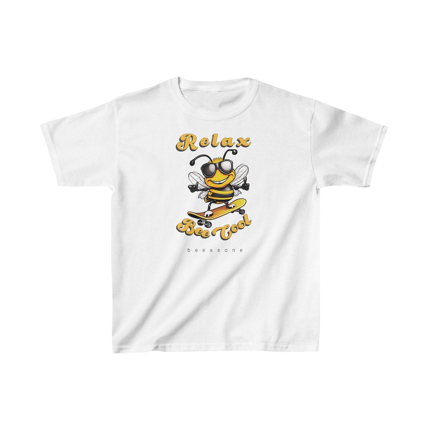 Relax Bee Cool beeasone Kids Tee Heavy Cotton™ available in diff sizes and colors