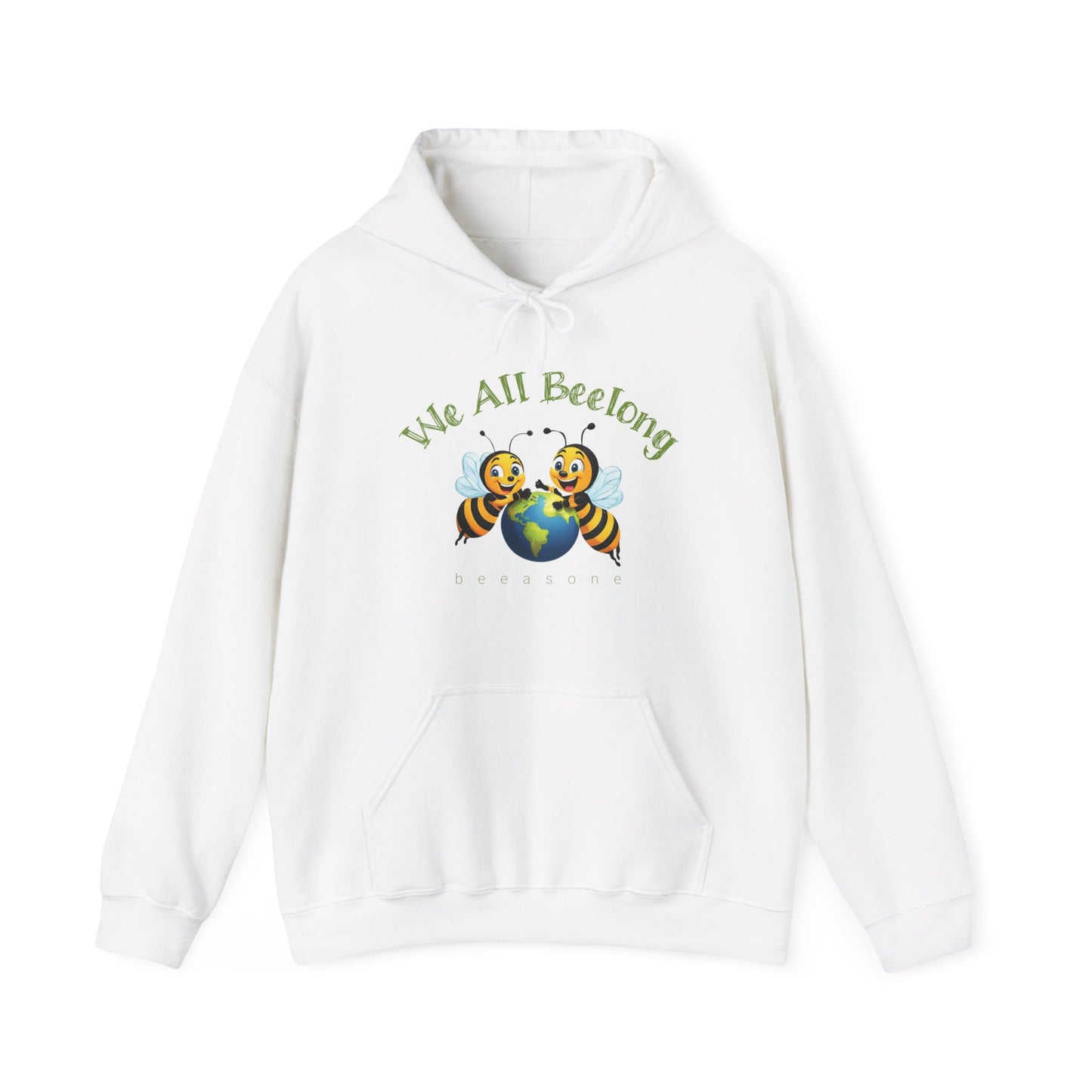 We all beelong beeasone Unisex Heavy Blend™ Hooded Sweatshirt