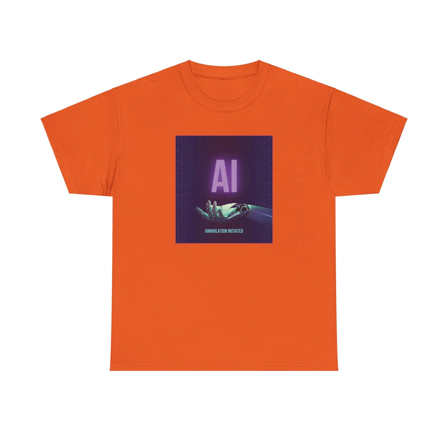 AI - Annihilation Initiated. Handy MF Adult Tshirt