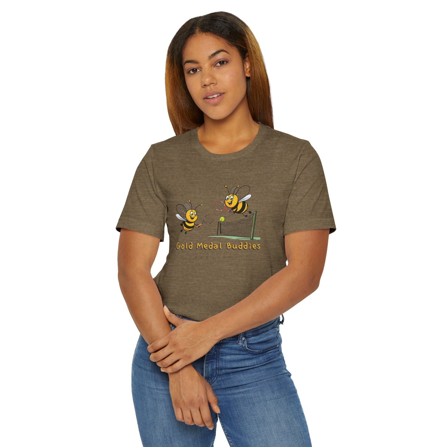 Gold Tennis beeasone Unisex Jersey T-Shirt