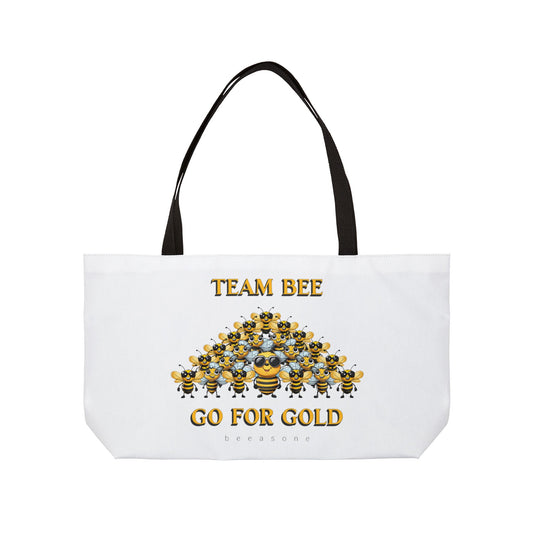 Team Bee beeasone sports tote bag