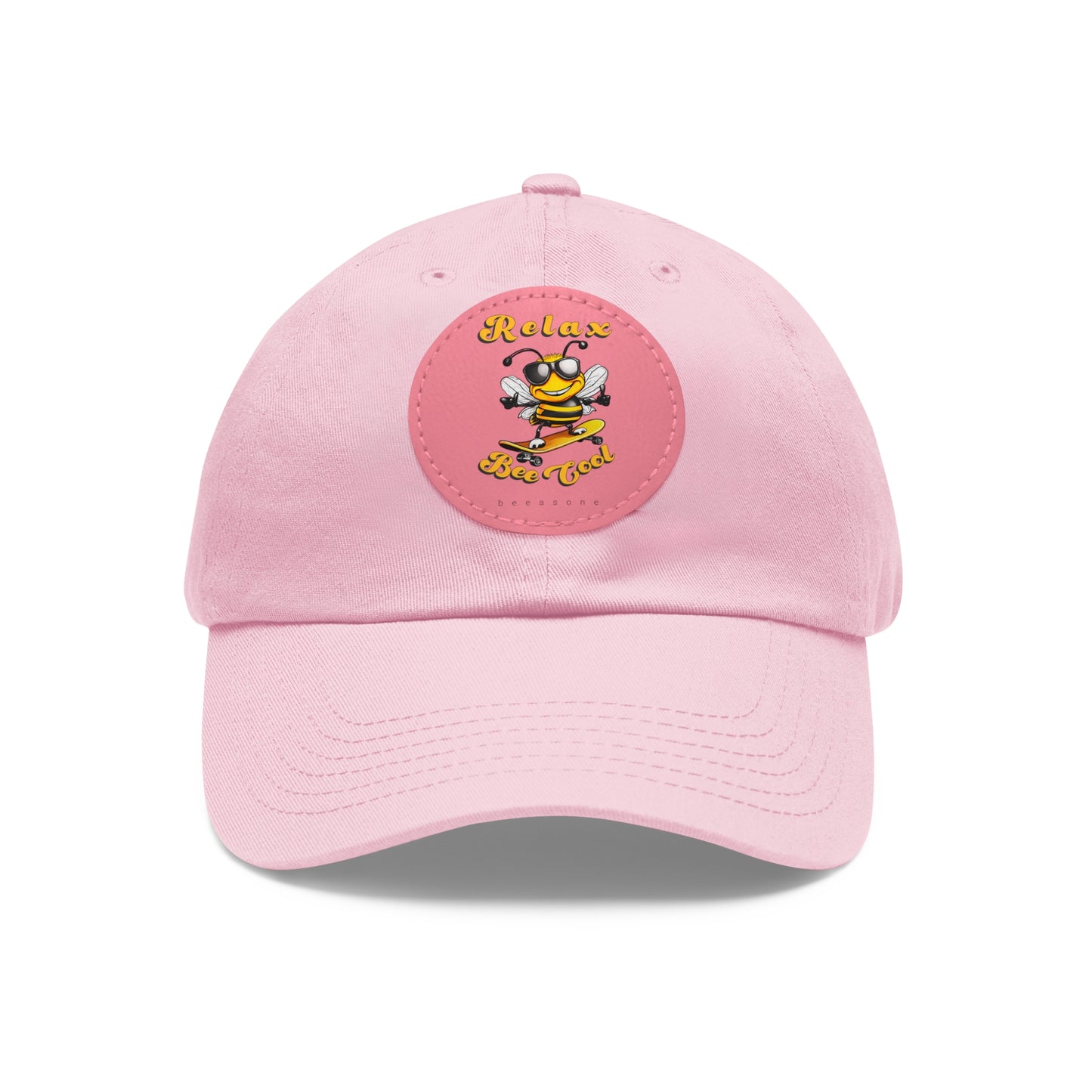 Relax Bee Cool beeasone Hat with round leather patch