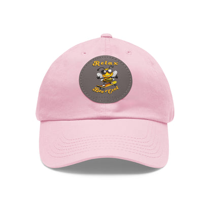 Relax Bee Cool beeasone Hat with round leather patch