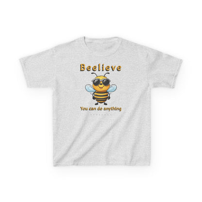 Beelieve you can do anything beeasone  Kids tee - Heavy Cotton™ Tee available in dif colors and sizes