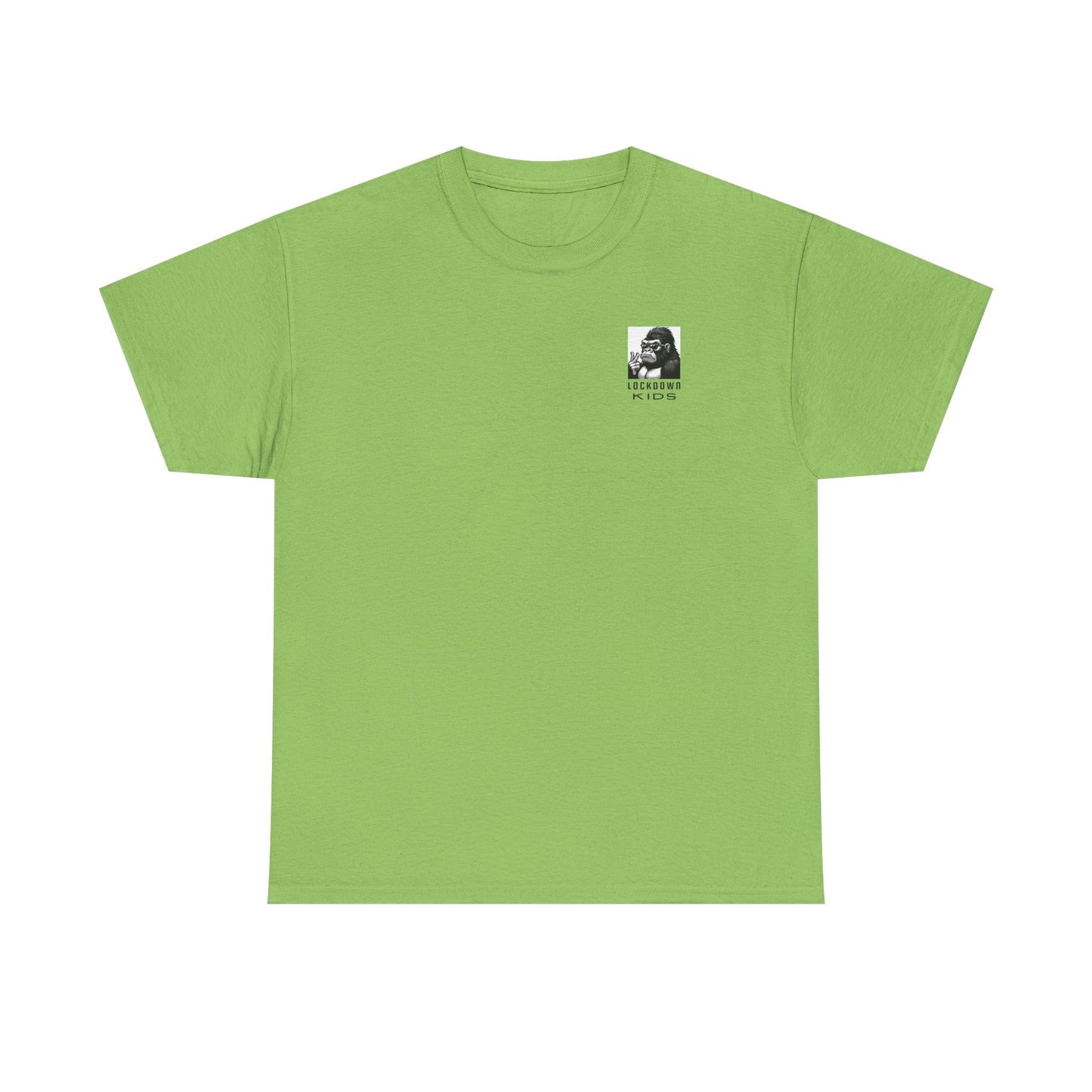 Lockdown Kids Small Gorilla - MF Heavy Cotton available in diff colors and adult sized tshirt