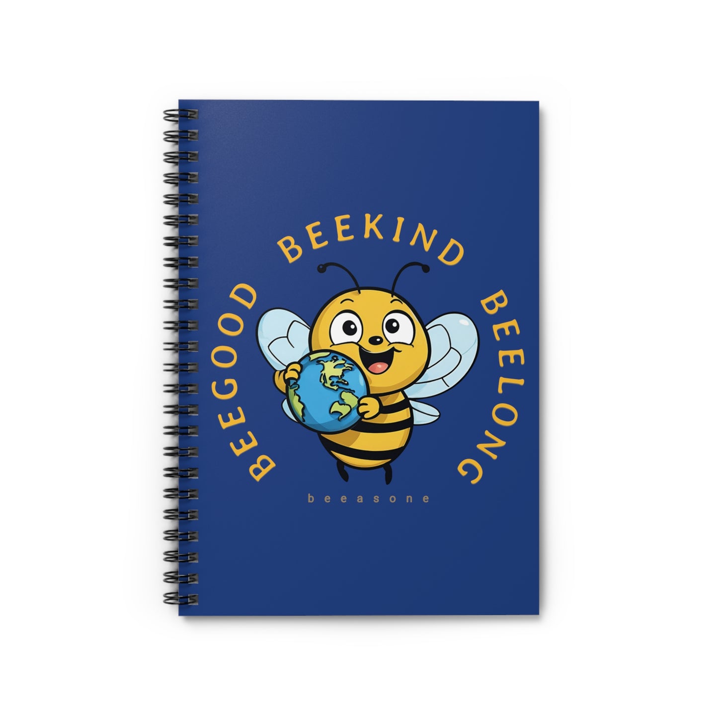 Be kind beeasone Spiral Notebook - Ruled Line. 118 page (59 sheets)