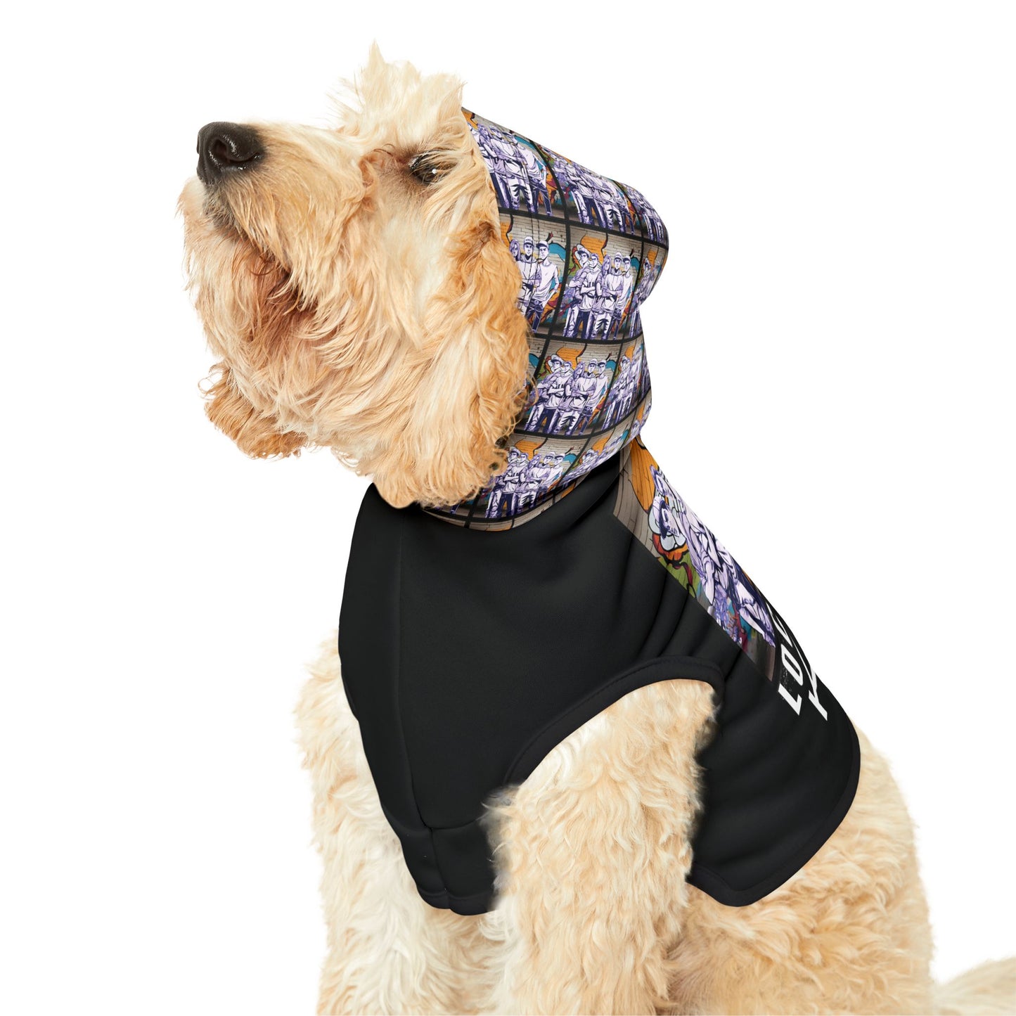 Pet Hoodie - Lockdown Kids - Group of unhappy but freeish people - 2025 edition