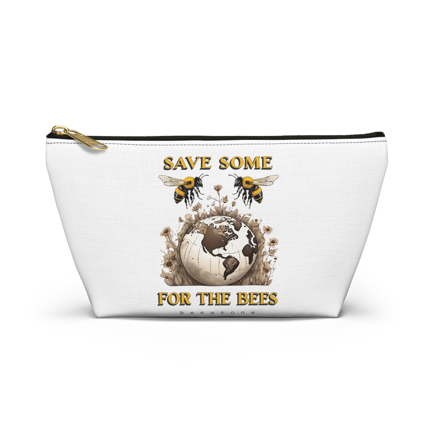 Save some for the bees beeasone beautiful accessories / cosmetics pouch