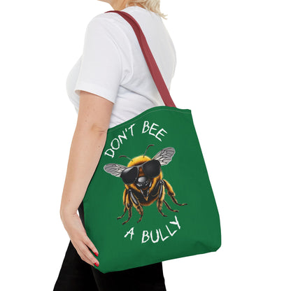 Don't bee a bully practical carry bag - green