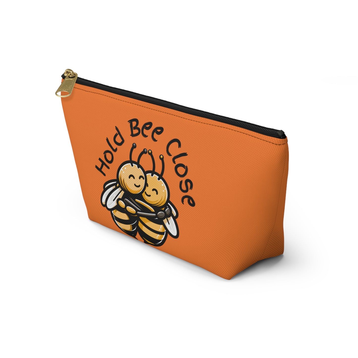 Hold Bee Close beeasone stylish accessories / cosmetics pouch - Orange