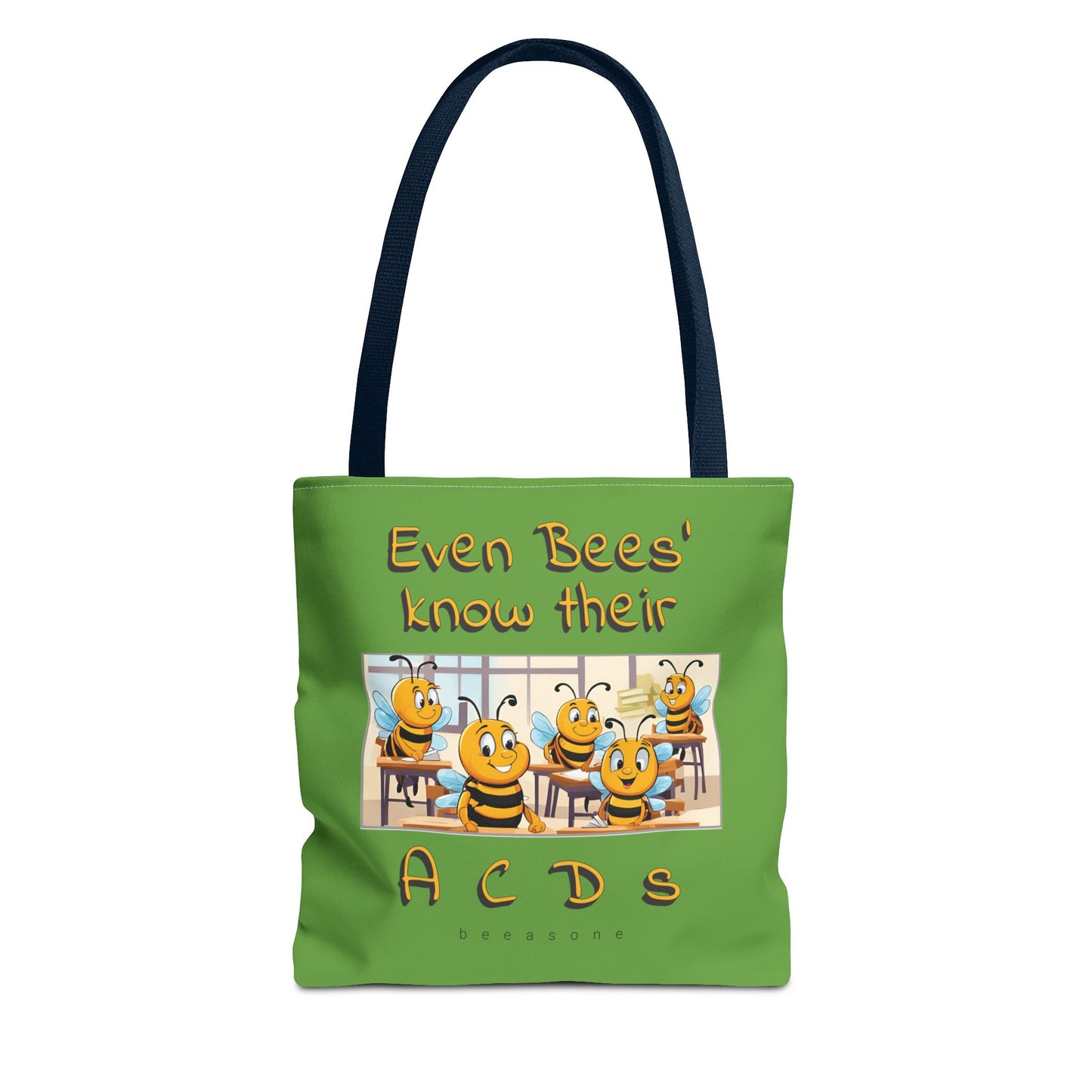 Even bees know their A C D s beeasone stylish Tote Bag Special Spelling Bee Promotion