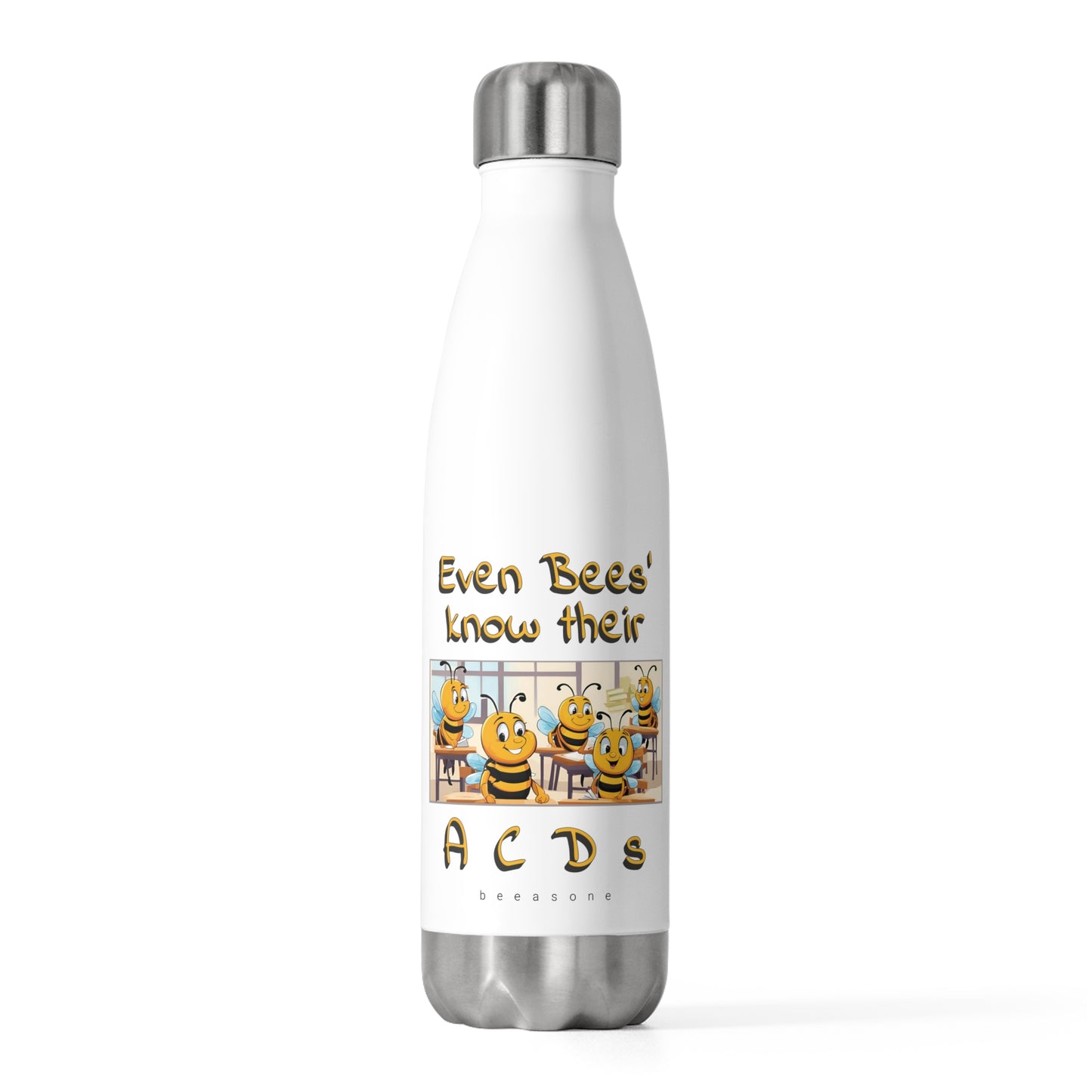 Spelling Bee beeasone 20oz (590mls) water bottle - speciall spelin be promotien