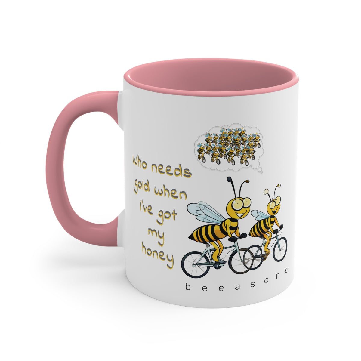Who needs gold beeasone coloured Coffee Mug 325ml (Standard 11oz)