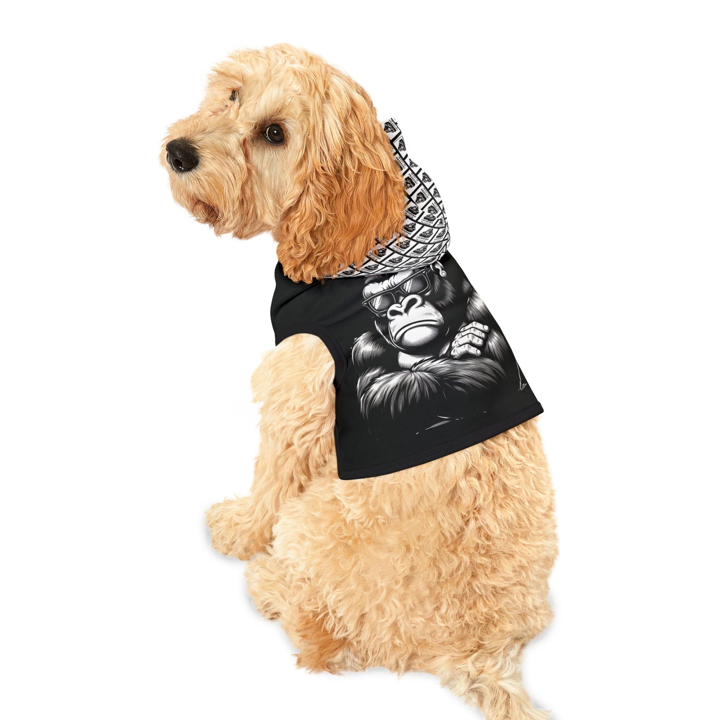 Pet Hoodie - Lockdown Kids - Folded Gorilla