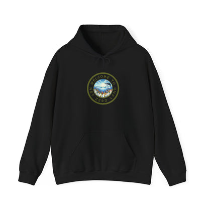 Net Zero Land - v8 - MF Hoodie